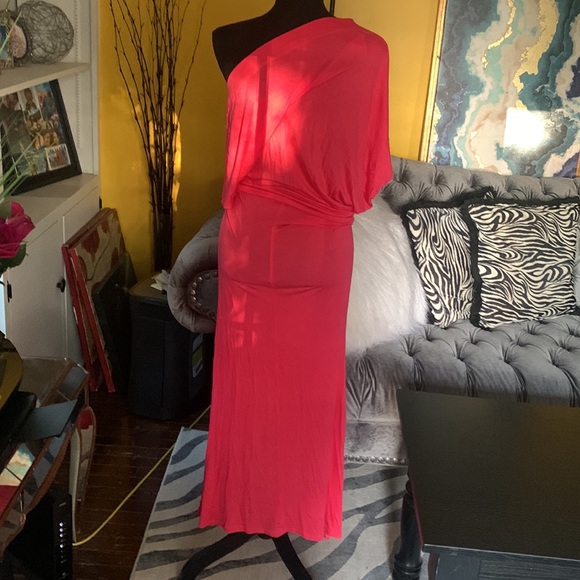 Pink see through maxi dress! - Picture 5 of 7